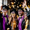 image:imageKatchOn Black and Gold Graduation Glasses  Pack of 12  Graduation Photo Props Graduation Decorations 2026 Glitter Grad Photo Props for Congrats Grad Decorations  Graduation Party DecorationsPurple