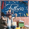 image:imageKatchOn Blue Happy Fathers Day Banner Backdrop 72x44 Inch