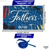 image:imageKatchOn Blue Happy Fathers Day Banner Backdrop 72x44 Inch