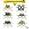 image:imageKatchOn Green Graduation Eyeglasses 2025  Big Pack of 12  Graduation Glasses for Green and Gold Graduation Decorations 2025  Graduation Photo Booth Props for 2025 Graduation Party DecorationsGold and Green