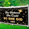 image:imageKatchOn She Believed She Could So She Did Banner 72x44 Inch