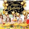image:imageKatchOn Silver and Blue Happy Birthday Banner 72x44 InchBlack and Gold