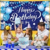 image:imageKatchOn Silver and Blue Happy Birthday Banner 72x44 InchBlue