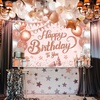 image:imageKatchOn Silver and Blue Happy Birthday Banner 72x44 InchRose Gold