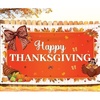 image:imageKatchOn 72x44 Inch Happy Thanksgiving Banner Thanksgiving DecorationsOrange and Brown