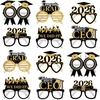 image:imageKatchOn Black and Gold Graduation Glasses  Pack of 12  Graduation Photo Props Graduation Decorations 2026 Glitter Grad Photo Props for Congrats Grad Decorations  Graduation Party DecorationsGold and Black