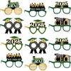 image:imageKatchOn Green Graduation Eyeglasses 2025  Big Pack of 12  Graduation Glasses for Green and Gold Graduation Decorations 2025  Graduation Photo Booth Props for 2025 Graduation Party DecorationsGold and Green